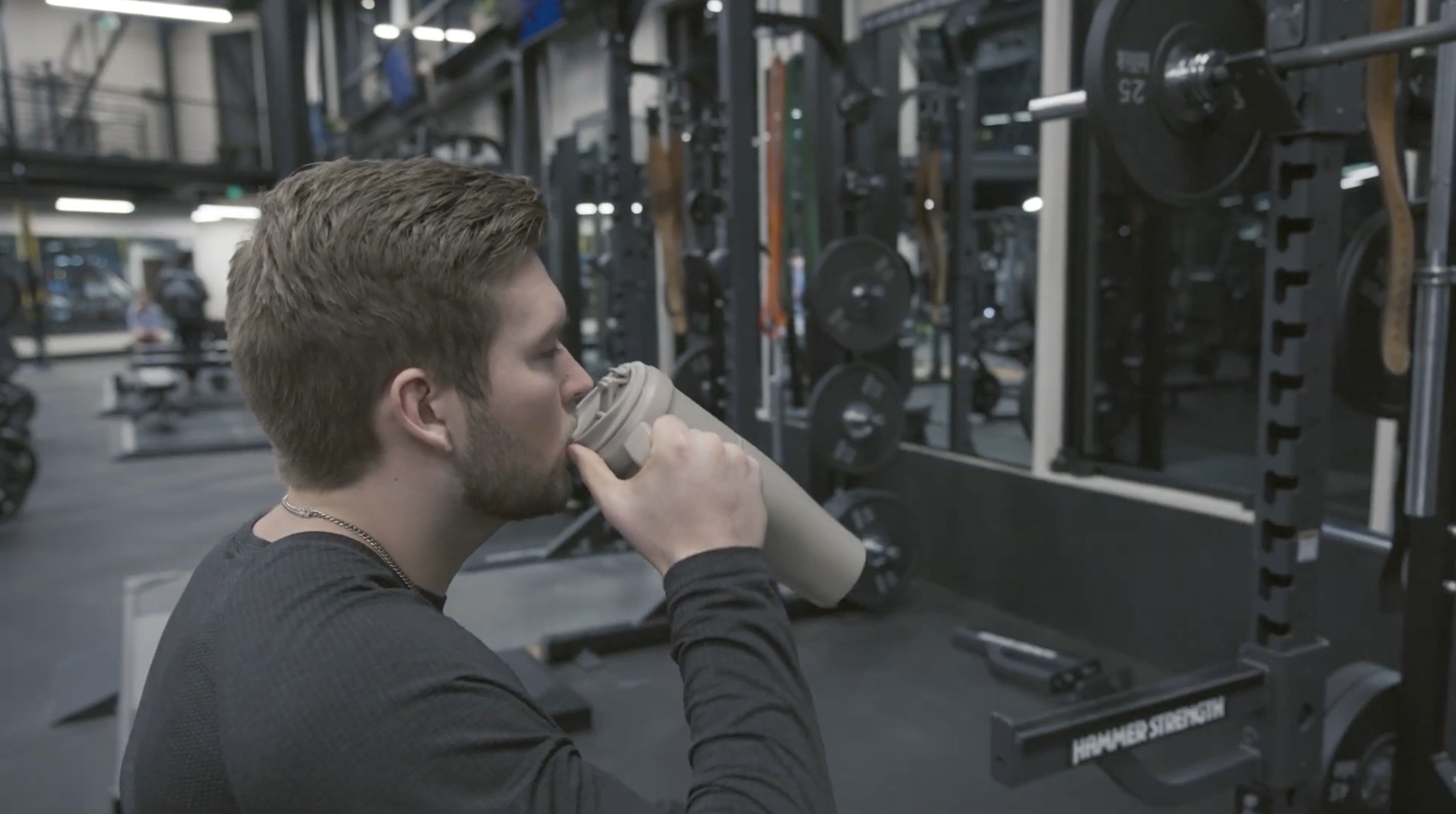 Monda modular tumbler in taupe color